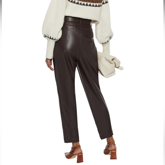 NWT Nicholas The Label Damia Pant Cocoa Size 2 - Picture 3 of 5